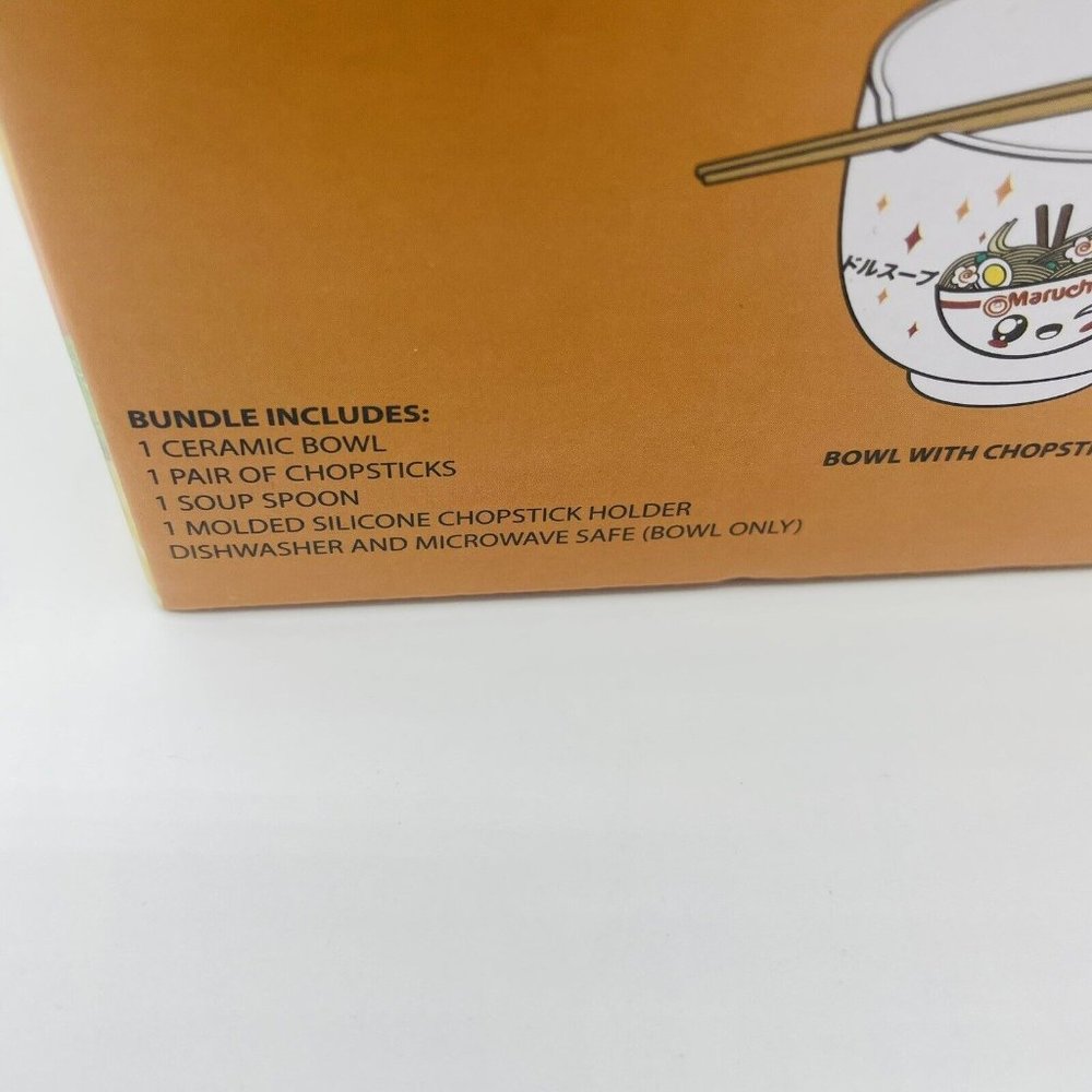 Maruchan Ramen Noodle Soup Sopa Bowl Bundle Chopsticks Holder Spoon Plate Plato - Picture 6 of 9